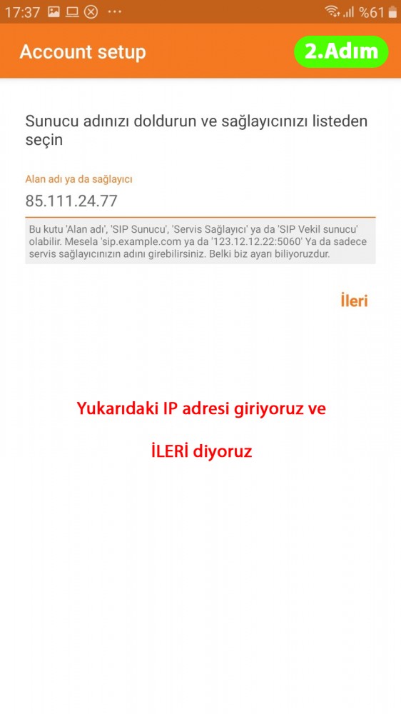Zoiper Android Kurulumu